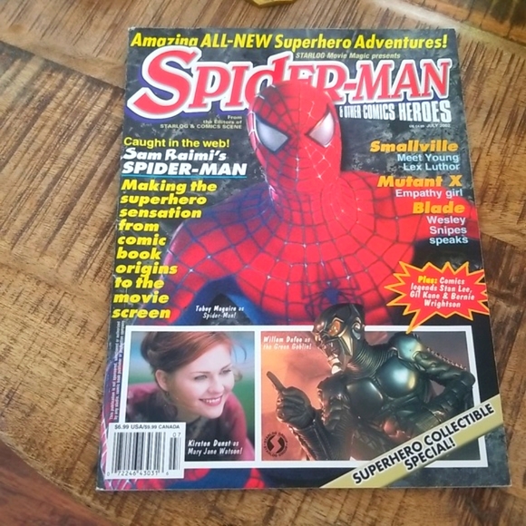 📚 VTG Spider-Man Magazine + Softcover Book 📚 - Picture 8 of 14